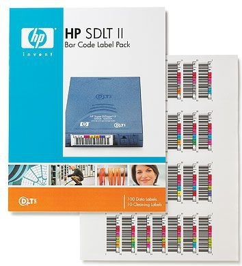 HP SDLT II Bar Code Label Pack Q2006A