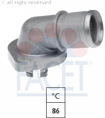 FACET Termostat, żrodek chłodzący 7.8308