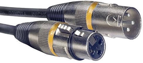 Stagg SMC3 YW kabel do mikrofonu (3 m, gniazdo XLR na wtyk XLR), żółty SMC3 YW