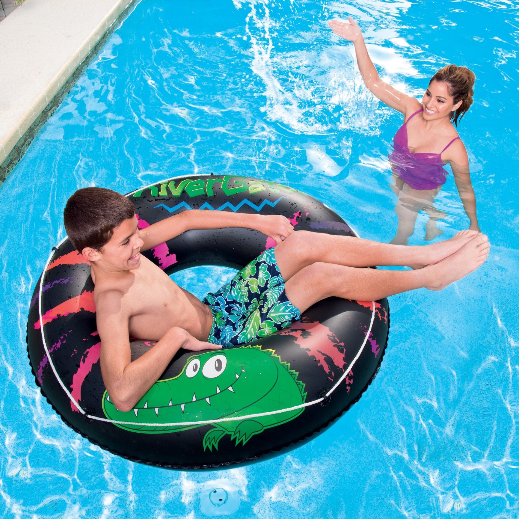 Bestway Kółko Do Pływania Nadmuchiwane 119Cm 36108