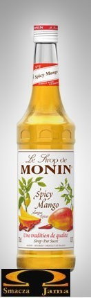 Monin Syrop OSTRE MANGO Mango spicy 700ml 4334