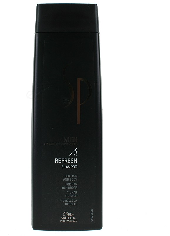 Wella Sp Men Refresh szampon odświeżający do włosów i ciała 250ml