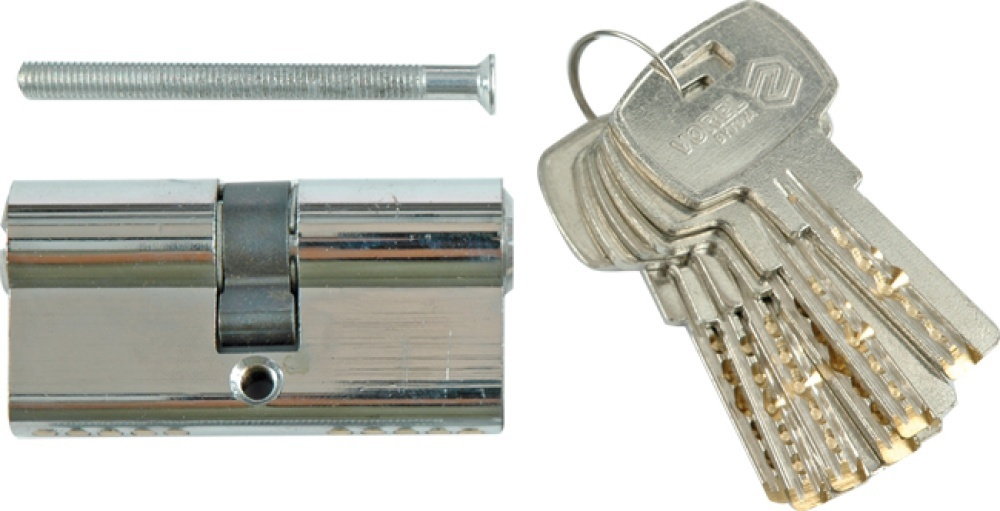 VOREL Wkładka chromowana 62mm 6-kluczy 31/31 77180