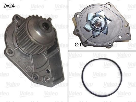 VALEO pompa wody 506018 506018