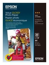 Epson Papier Value Glossy Photo Paper A4 20 ark 200.g/m2 (C13S400035)