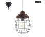 Eglo BAMPTON 49499 Lampa wisząca BRĄZ PATYNA a