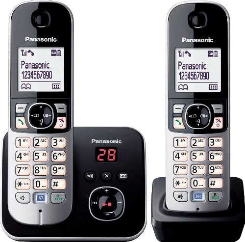 Panasonic KX-tg6822gs telefon bezprzewodowy DECT, wyświetlacz graficzny z automatyczna sekretarka 5025232675425