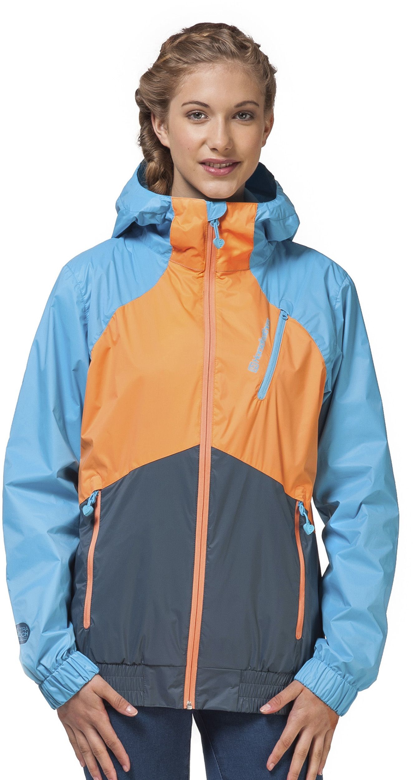 Horsefeathers damska kurtka wiosenna/jesienna DENISE JACKET (pumpkin/niebieski)