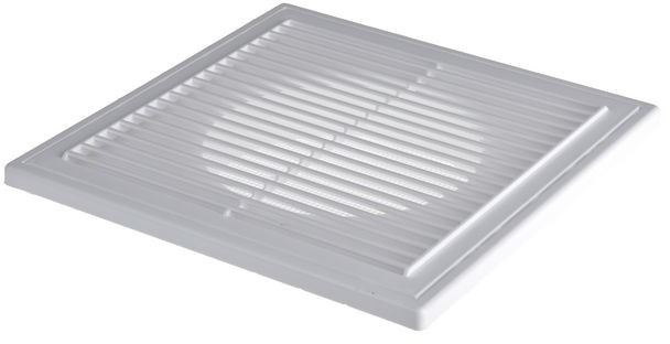 Vents Kratka wentylacyjna z siatką 250 x 250 mm fi 150 mm biała