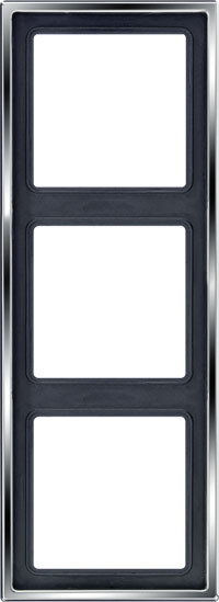 Jung Ramka potrjna - LS Metal Finish Chrome