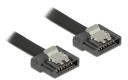 Delock Kabel do dysku III - SATA III1 m FLEXI czarny 83843