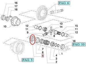 CNH ŁOŻYSKO STOŻKOWE 1277343C1 - 957E4221 - 81803413 - 86505058