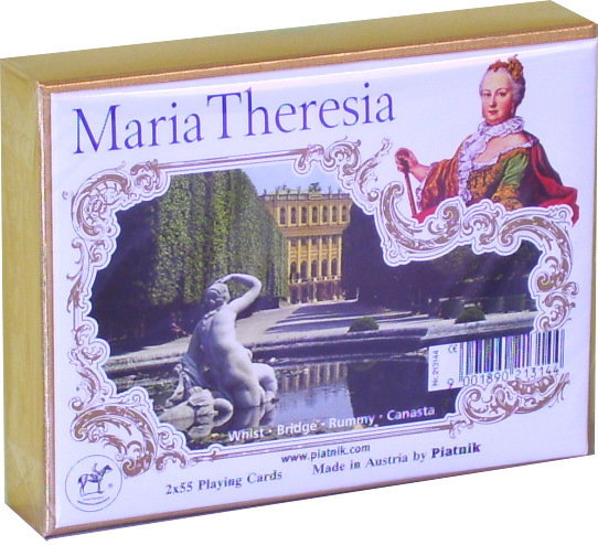 Piatnik Karty Lux 2 Talie Maria Theresia 2131