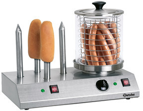 Bartscher Urządzenie do hot dogów z 4 specjalnymi bolcami tostowymi
