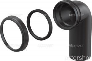 ALCAPLAST Kolano odpływowe 90/90 M908