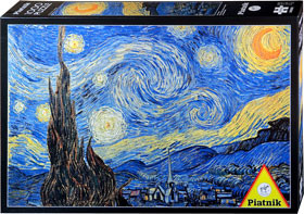 Piatnik Puzzle 1000 - Van Gogh, Gwiaździsta noc