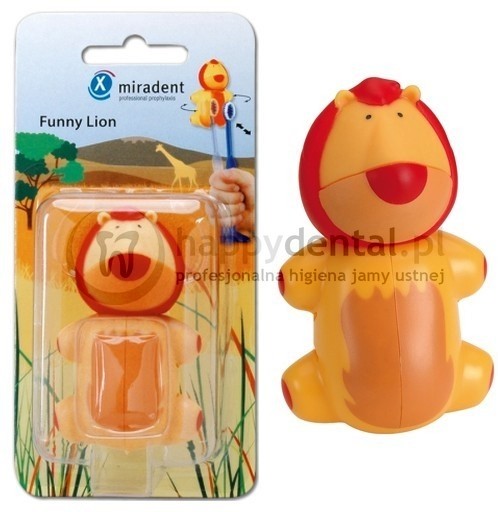 Hager and Werken MIRADENT Funny Animals - samoprzylepny uchwyt na szczoteczki do