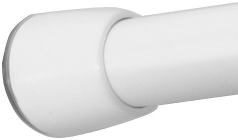 InterDesign 78672EU Cameo drążek do zasłony prysznicowej, L, 127221 cm, biały