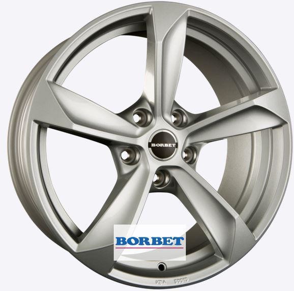 BORBET 8x17 5x10800 S(SI) ET400 SILVER