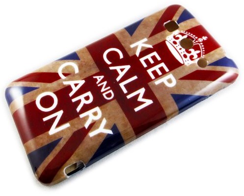 Huawei Ascend G520 G525 TPU silikonowe Keep Calm and carry on designerskie etui ochronne etui na telefon komórkowy Case torba etui Bumper thematys