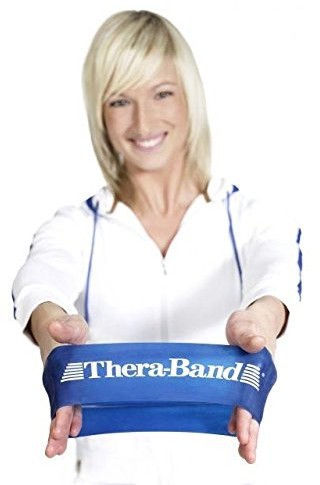 Thera-Band Loop Taśma Do Ćwiczeń, Żółty, 20,5 Cm Na Leżąco (20810)