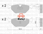 METELLI Klocki hamulcowe - komplet 22-0210-0