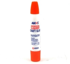 KW Trade Klej w płynie dwustronny AMOS WHITE CRAFT 34 ml KW380
