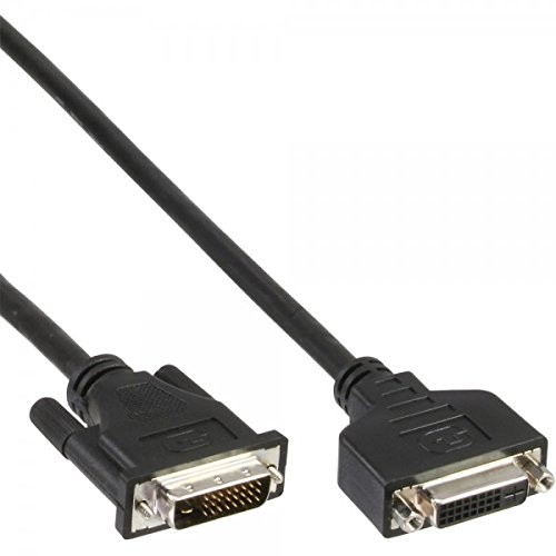InLine 17763-D kabel przedłużający (Dual Link DVI 24 Plus 1 wtyk do gniazda 24 Plus 1 3 m) 4043718034512