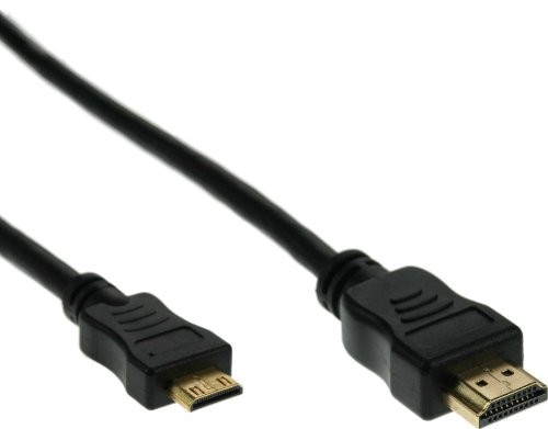 InLine HDMI Mini kabel, wtyczka HDMI na wtyk mini, 3 m Czarny 4043718097357