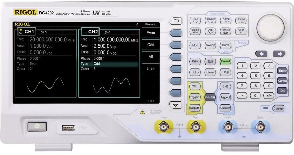 Rigol Arbitralny generator funkcyjny DG4202