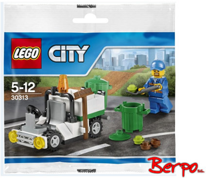 LEGO City Mała śmieciarka - poly bags 30313
