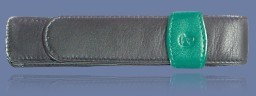 Pelikan Etui SKÓRZANE TG12 CZARNO-ZIELONE 923524
