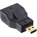 InLine Adapter AV HDMI C żeński - HDMI D męski pozłacany - markowy 17690C