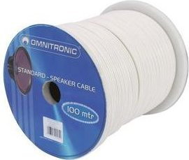 Omnitronic Speaker cable 2x1.5 mm$7465 white/100m (30300502)
