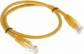 ABCVISION PATCHCORD RJ45/0.5-YELLOW 0.5 m