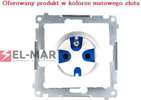 Kontakt Simon KONTAKT - Gniazdo DATA złoty mat DGD1.01/44 SIMON54