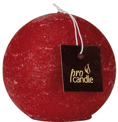 Pro Candle wieca zapachowa ProCandle 731005 / kula / czerwona porzeczka