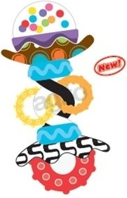 Playgro Euro-Trade super shaker grzechotka 273055