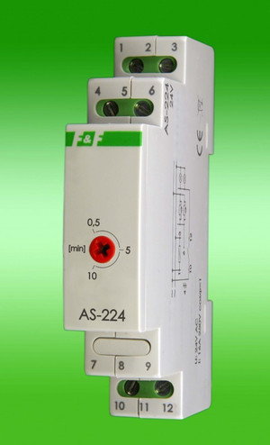 F&F Automat schodowy 24V AC/DC IP40 AS-224