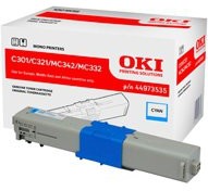 Oki Toner Oki do C301/321/ MC342/MC332 | 1 500 str. | cyan 44973535