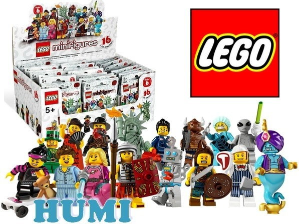 Lego Minifigurki seria 6 białą 8827 NOWOŚĆ 2012 !!!