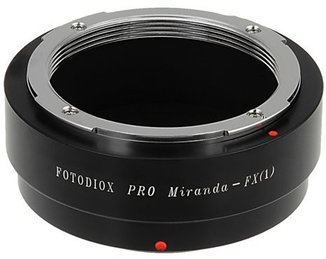 Fotodiox Pro Lens Mount Adapter, for Miranda Lens to Fujifilm X-Mount Mirrorless Cameras Miranda-FujiX-Pro