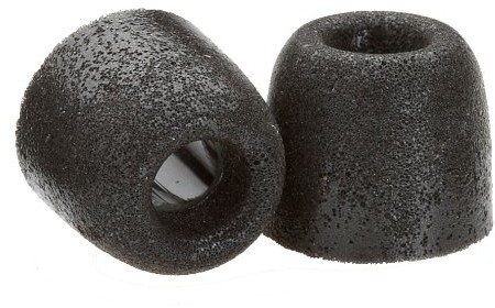 Comply T-400 kolczyki adapter średniej wielkości czarny 17-40101-11