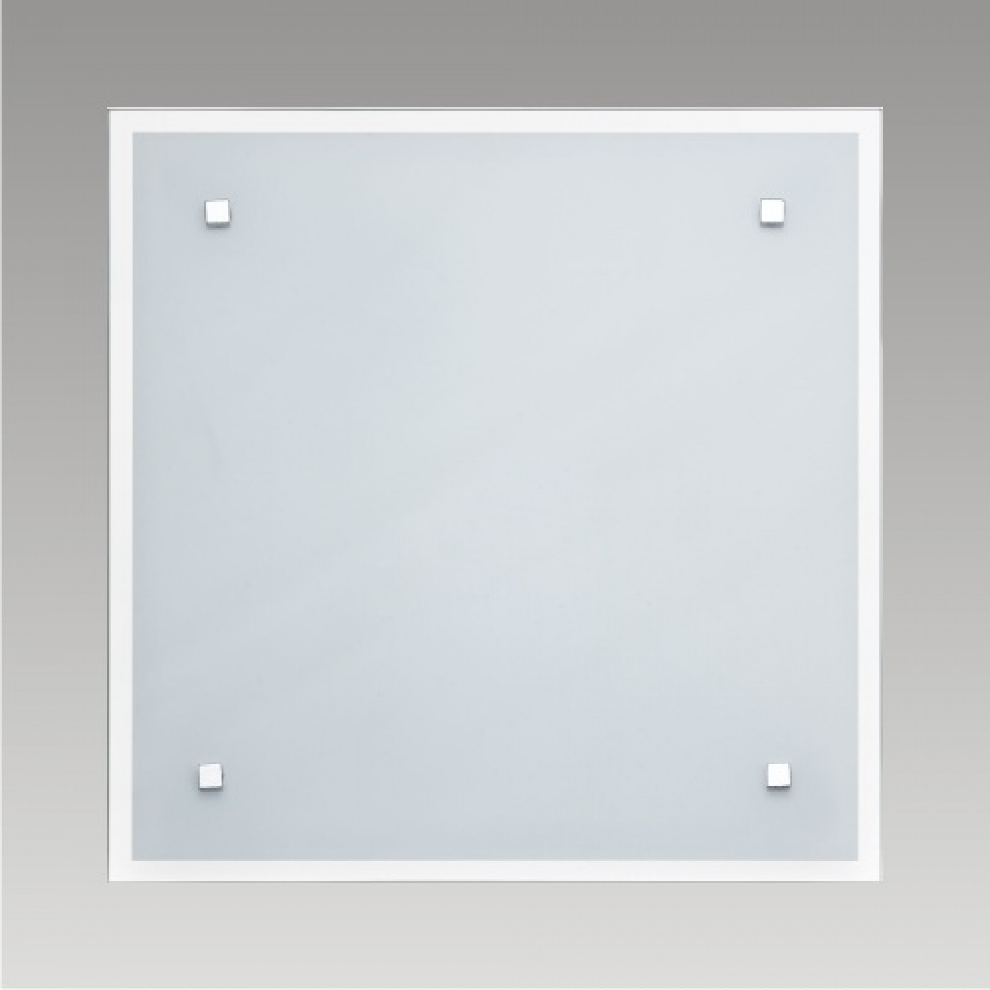 Prezent PLAFON nowoczesna LAMPA sufitowa Oprawa ścienna KINKIET SQUER 45014 Chrom IP20