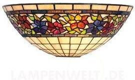 Klasyczna lampa ścienna FLORA w stylu Tiffany