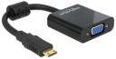 Delock Adapter AV HDMI mini C - D-Sub15 65514