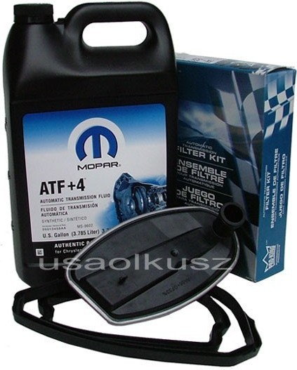 MOPAR ProKing Olej ATF+4 oraz filtr automatycznej skrzyni biegów NAG1 Jeep