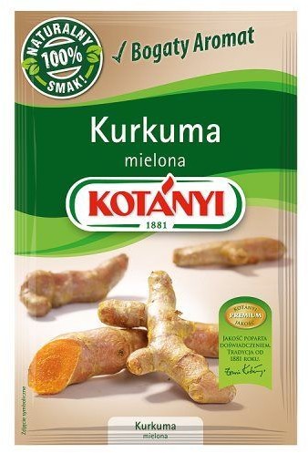 Kotanyi Kurkuma mielona 10 g Kotányi