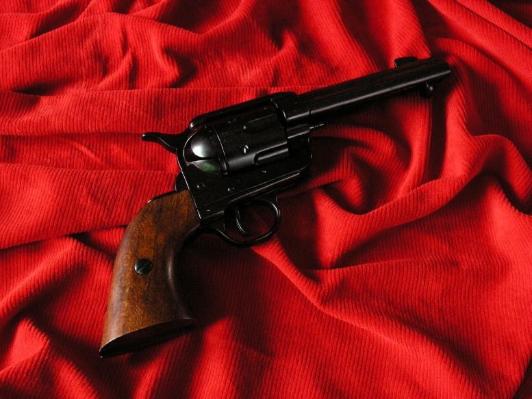 Denix HISTORYCZNA REPLIKA BRONI - REWOLWER COLTA Z 1886 r. KALIBER 45