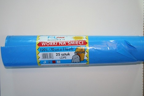 MAGNAT Woreczek na śm. 120l. 70x110 A`25 FOLP